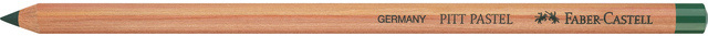Faber Castell pastelpotlood pitt 17 cm hout 165 juniper groen