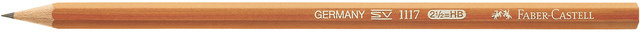 Faber Castell grafitová ceruzka 1117 HB 0,7 x 17,5 cm drevohnedá