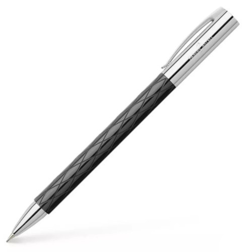 Faber Castell mechanická ceruzka Ambition Rhombus 0,7 mm grafitová čierna