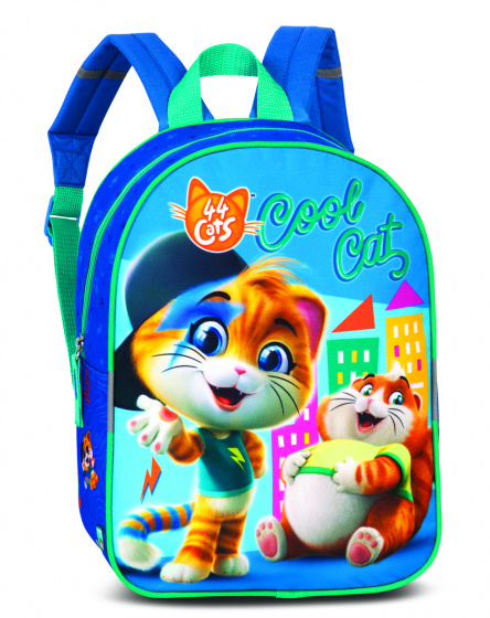 Fabrizio rugzak cats 44 6 liter blauw