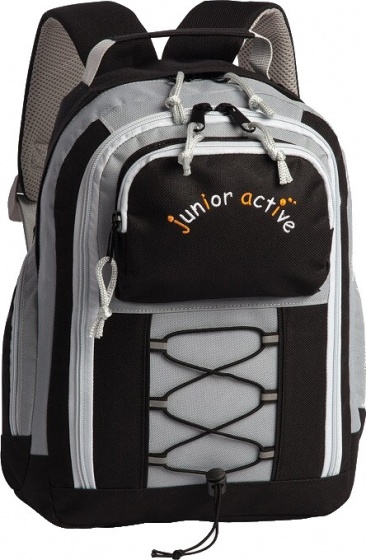 Fabrizio rugzak junior active 9,5 liter grijs