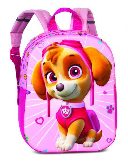 backpack Paw Patrol 7 litres pink