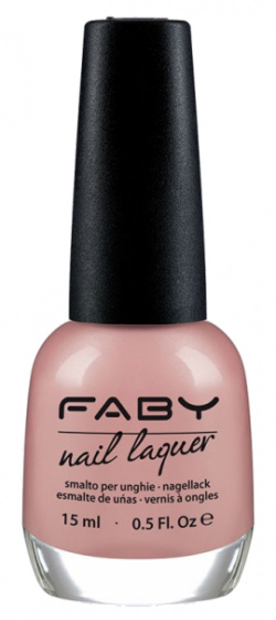 Faby lak na nechty Bon bon... Ton ladies 15 ml vegan svetloružový