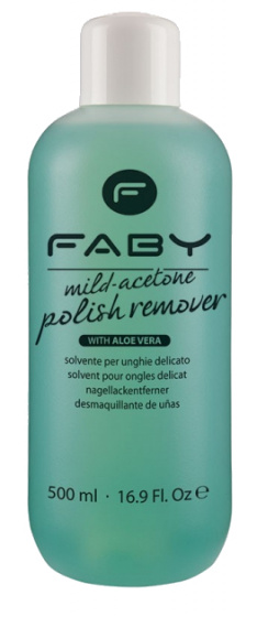 odlakovač na nechty Mild women 500 ml vegan transparent