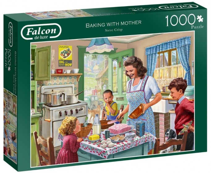 Falcon legpuzzel baking with mother 1000 stukjes