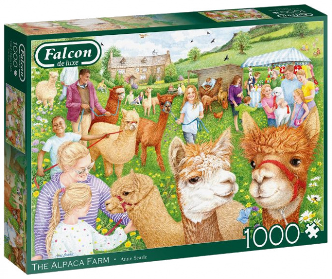 Falcon skladačka The Alpaca Farm 1000 kusov