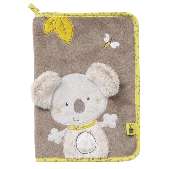 document folder koala 22 cm brown/lime