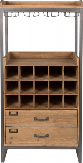 Feliz Lifestyle kast Edgar 112,5 x 56 x 38 cm hout/metaal Feliz Lifestyle kast Edgar 112,5 x 56 x 38 cm hout/metaal