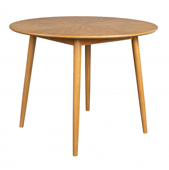Feliz Lifestyle jedálenský stôl Fabio okrúhly 120 cm drevo prírodné