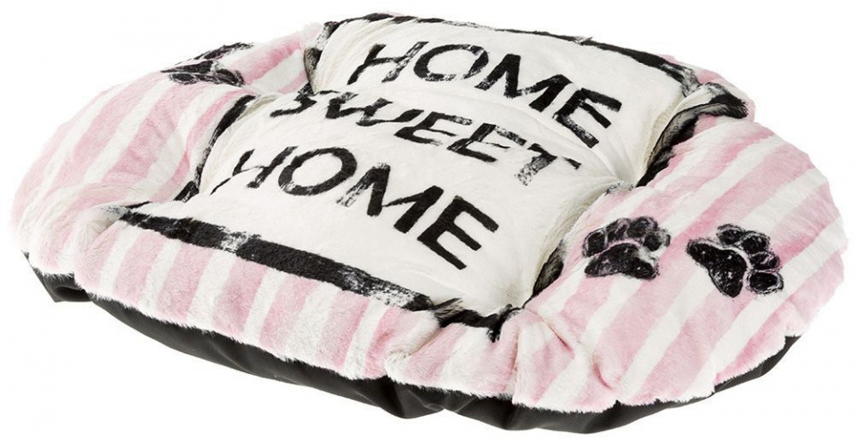 Ferplast vankúšik zvieratká Home Sweet Rose 78 x 50 cm ružová/biela