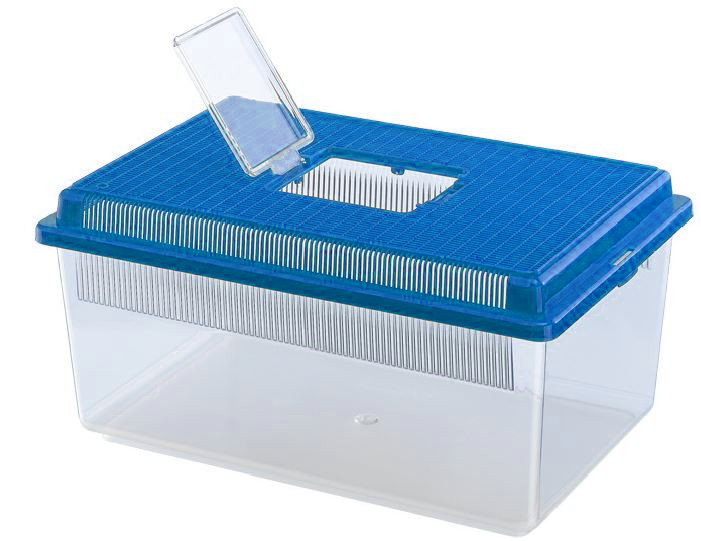 Ferplast faunabox Geo Flat 35,6 x 23,4 cm 4 litre modrý