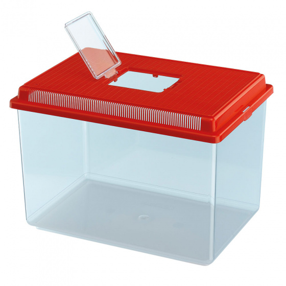 faunabox Geo XL 35.6 x 23.4 cm 11 litres red