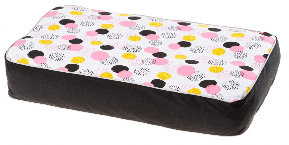 Ferplast podsedák pre psa Freddy 110 x 70 x 11 cm bavlna sivá/ružová