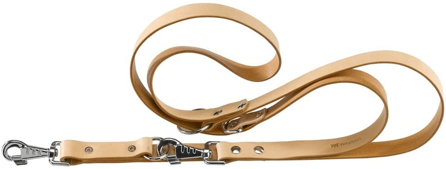 Ferplast pes rad 120-200 x 2,2 cm koža béžová