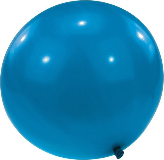 Fiestas Guirca balón Obrovský latex 90 cm modrý