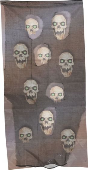 Fiestas Guirca kostra závesu polyester 75 x 158 cm hnedá