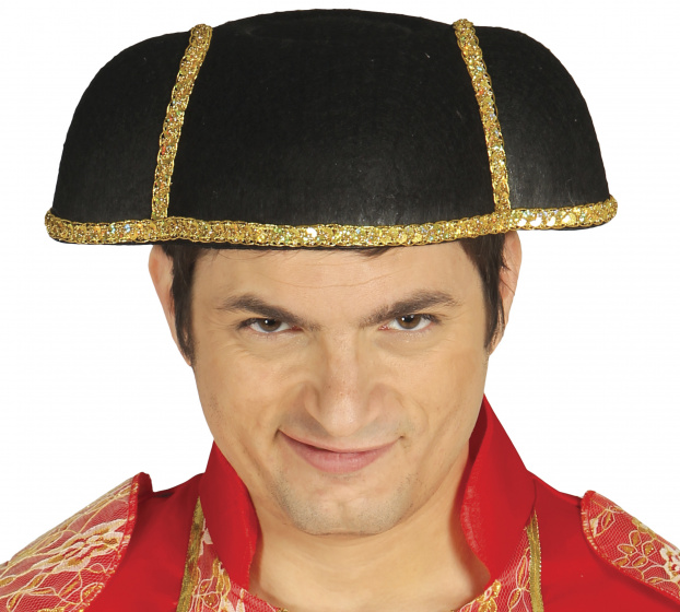 Fiestas Guirca klobúk toreador pánsky filc čierny jednoveľkosť