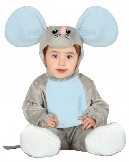 Fiestas Guirca kostým Myška Baby polyester modrá mt 74-80