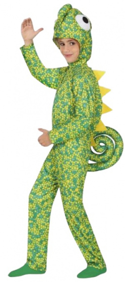Fiestas Guirca kostým chameleón junior polyester mt 128/134