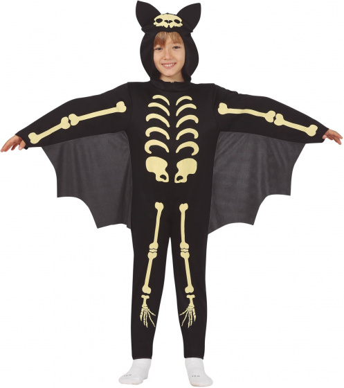 Fiestas Guirca kostým netopier kostra polyester mt 5-6 r