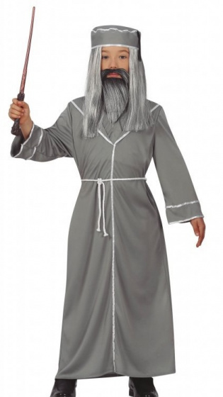 Fiestas Guirca obväzový set Dumbledore sivý 3dielny mt 7-9 rokov