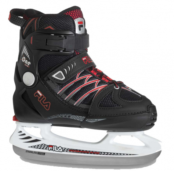 ice hockey skates X One Ice 20 boys black/red mt 32-35