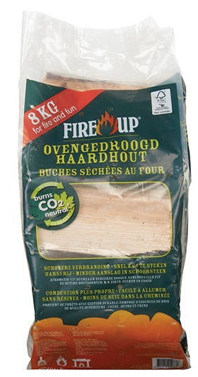 Fire-Up palivové drevo sušené v peci 8kg