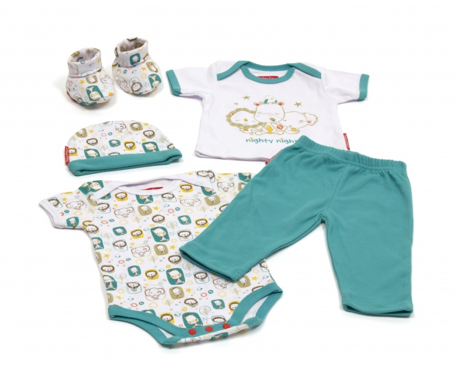 baby clothes in Giftbox 5-piece blue