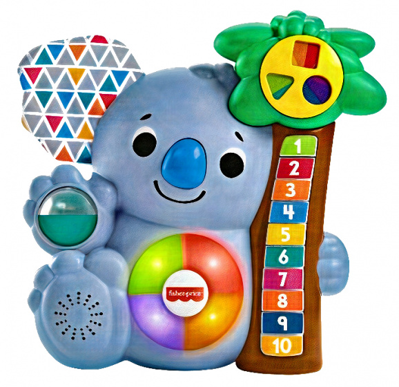 Fisher Price speelfiguur Counting Koala junior grijs Fisher Price speelfiguur Counting Koala junior grijs