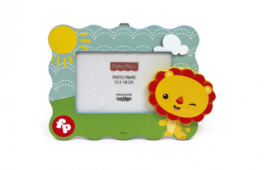Fisher-Price Fisher price houten fotolijstje leeuw 10 x 15 junior