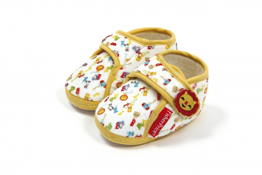 booties lion white / yellow 2 - 3 years
