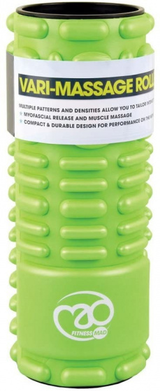 foam roller Vari 30,5 x 12 cm EVA foam lime