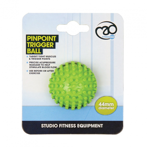 massage ball Pinpoint 4,5 cm PVC lime