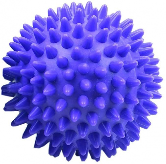 massage ball 7 cm PVC purple