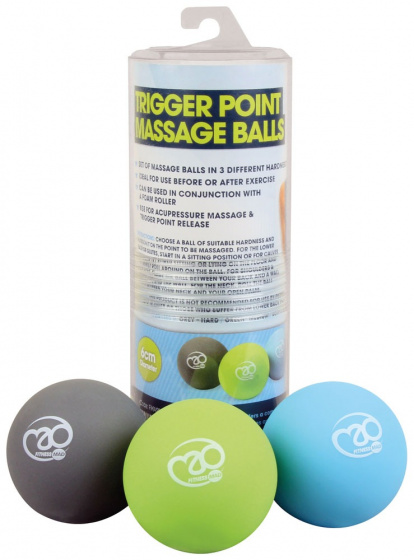 massage balls Trigger Point 6 cm PVC 3 pieces