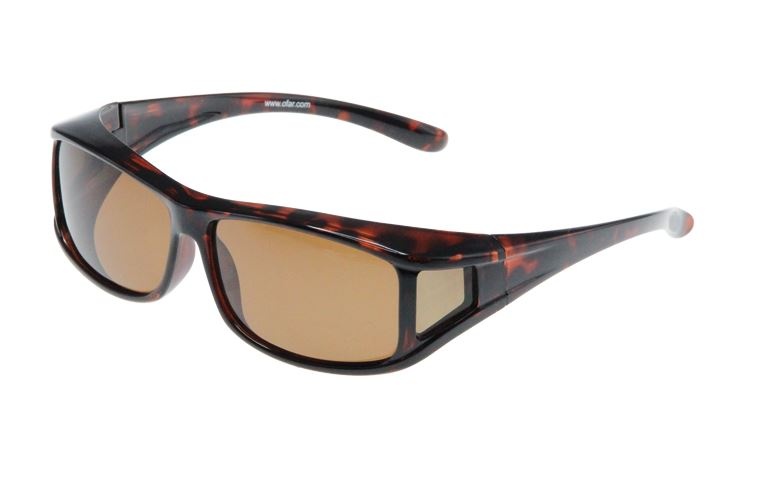 FitOfar sunglasses brown unisex with brown lesson VZ0001B