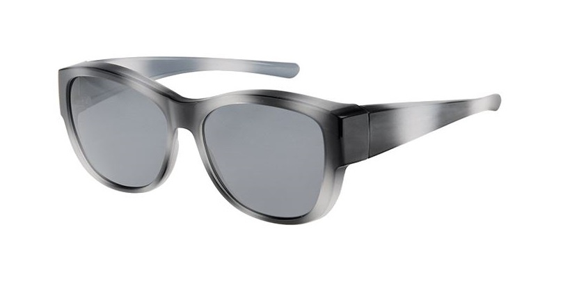 FitOfar Konverzné slnečné okuliare VZ-0047C1 sivo/čierne
