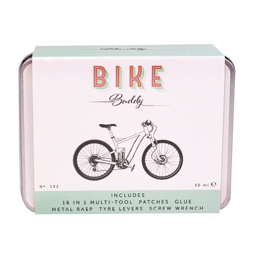 Fizz Creations accessoireset bike buddy kit 12 delig wit