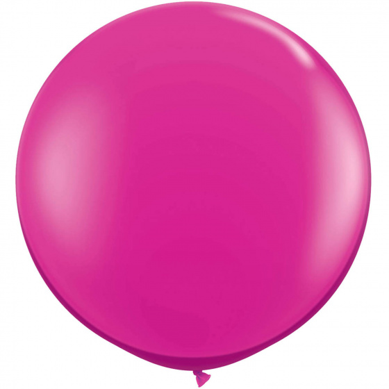 Folat balónik 90 cm latex ružový