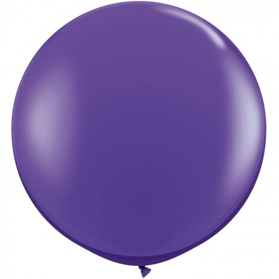 Folat balón XL 90 cm latex fialový