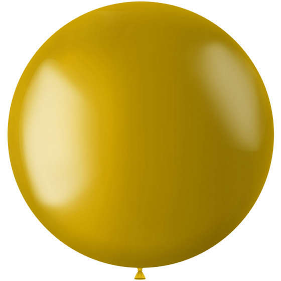 Folat balón Metalíza 78 cm latex zlatá