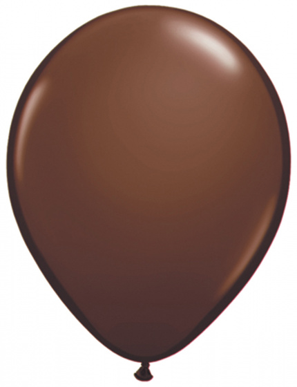 Folat balóny 13 cm latex hnedé 100 kusov