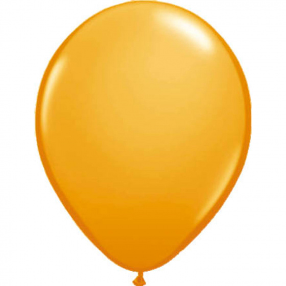 Folat balóny 18 cm latex oranžový 6 kusov