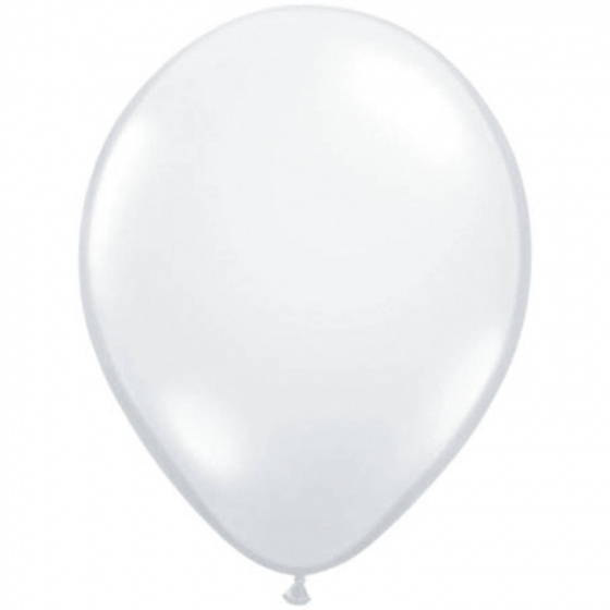 Folat balóniky 28 cm latex transparentný 100 kusov