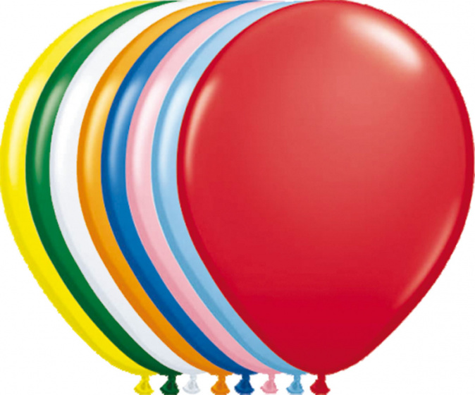 Folat balóny 30 cm latex 50 ks