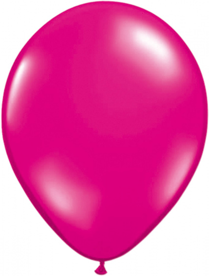 Folat balóny 30 cm latex fuchsia 50 kusov
