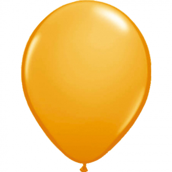 Folat balóny 30 cm latex oranžová 10 kusov