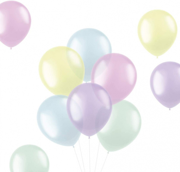 Folat balóny Kokos 33 cm latex 50 kusov