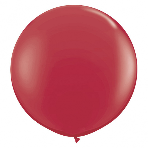 Folat balóny 90 cm latex tmavočervené 2 kusy