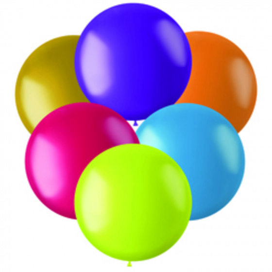 Folat balóniky Color Pop 48 cm latex 6 kusov